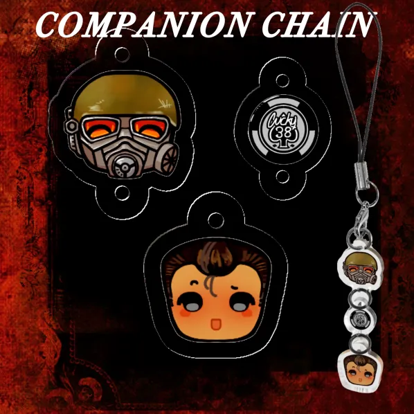 COMPANION CHAIN [BENNY] - Fallout acrylic keychain