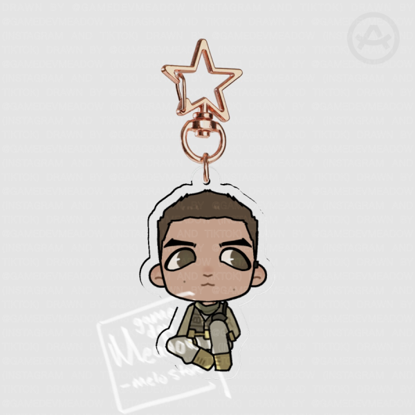 Piers Nivans Resident Evil 6 - Chibi Acrylic Keychain