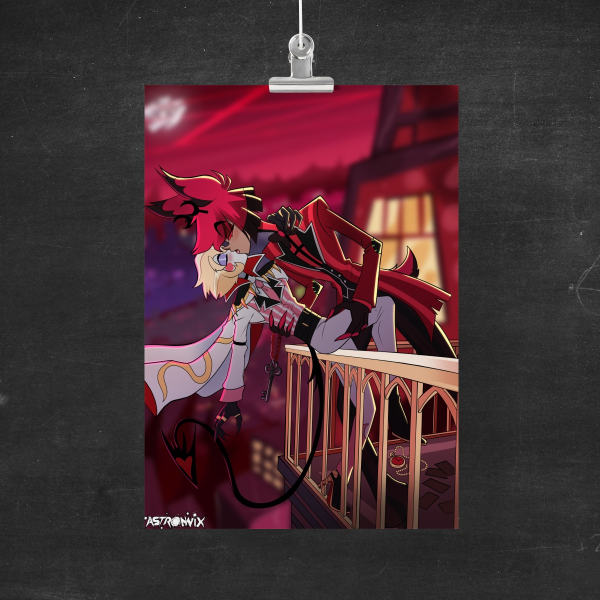Lucifer x Alastor Poster Printing
