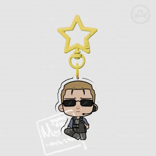 Albert Wesker Resident Evil 1 - Chibi Acrylic Keychain