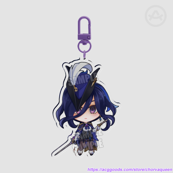 Clorinde Acrylic Keychain