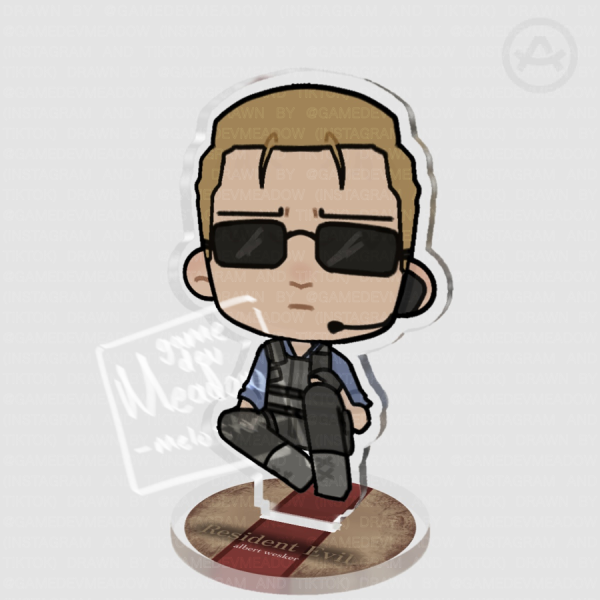Albert Wesker Resident Evil 1 - Chibi Acrylic Standee