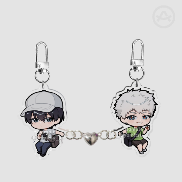 Yoshiki & Hikaru | TSHD Magnet Keychains