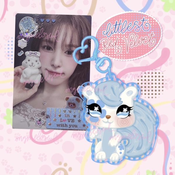 LPS red velvet Wendy acrylic keychain