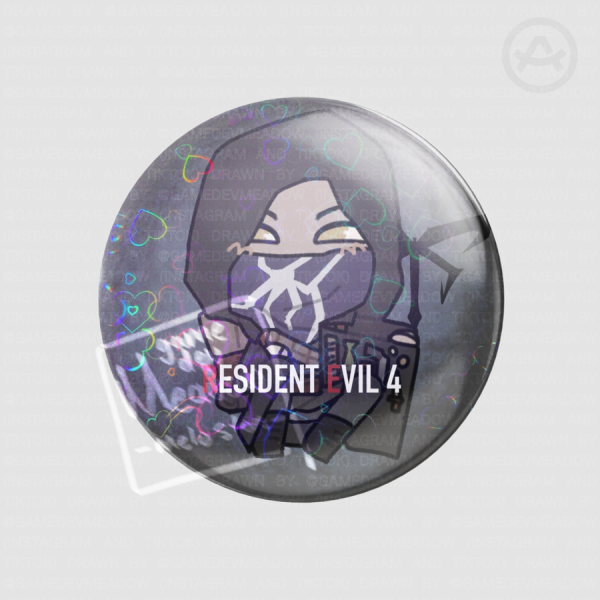 Merchant Resident Evil 4 Remake - Chibi Badge (Holo Heart)