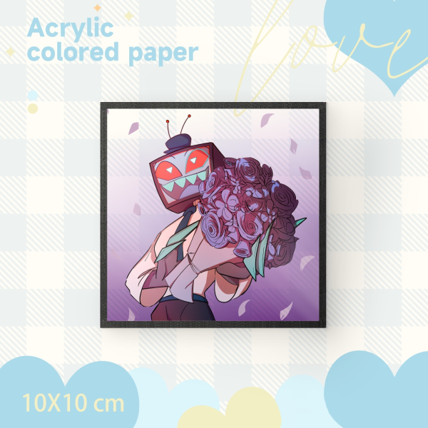 Vox Bouquet Smile -  Clear Acrylic Art Board