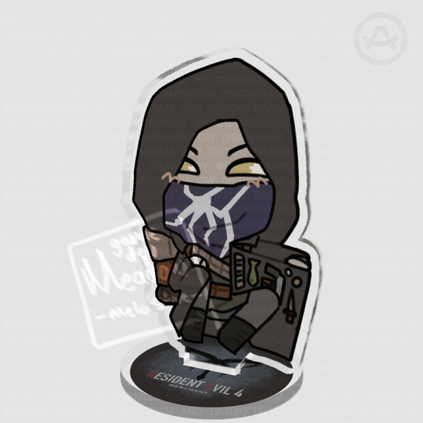Merchant Resident Evil 4 Remake - Chibi Acrylic Standee