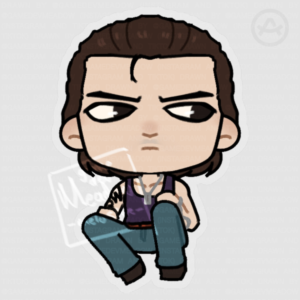 Billy Coen Resident Evil 0 - Chibi Sticker
