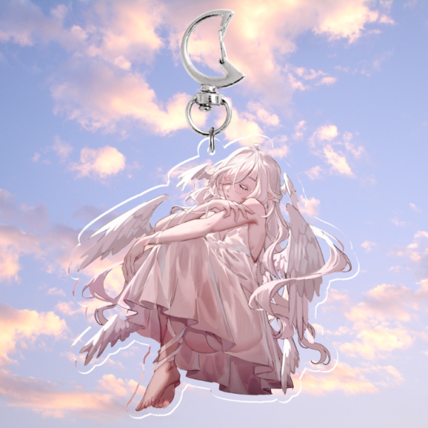 Kirue ✦ Clear Acrylic Keychain (8 cm)