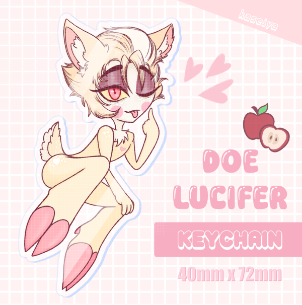 Doe Lucifer Acrylic Keychains