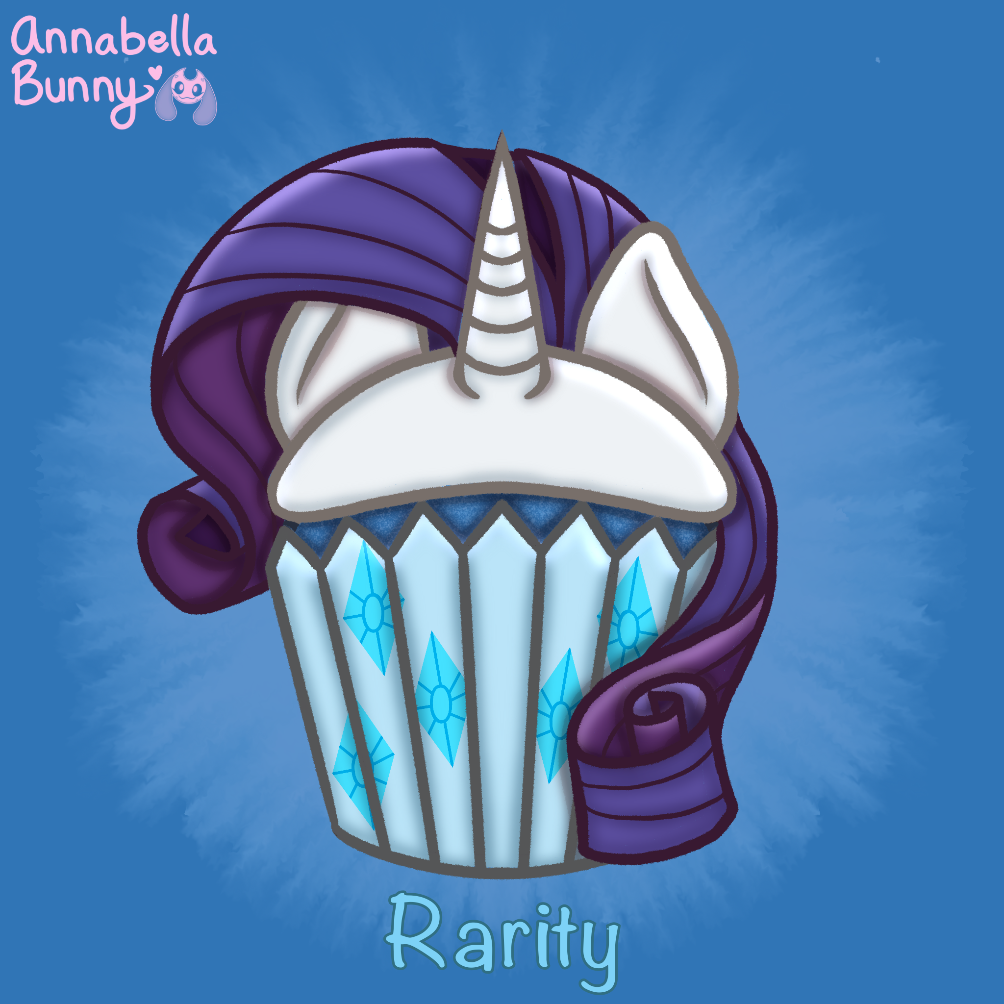 Generosity Cupcake Sticker (MLP)