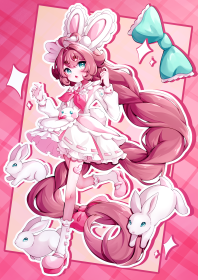 Pyon! Hebe Poster