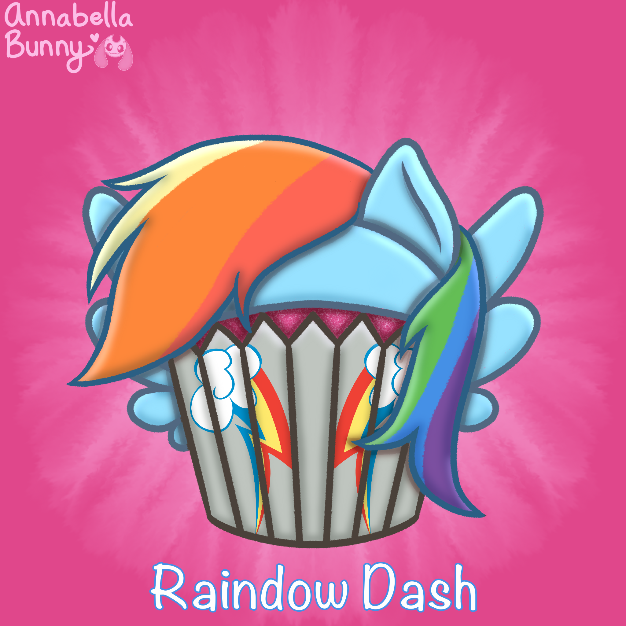 Loyalty Cupcake Sticker (MLP)