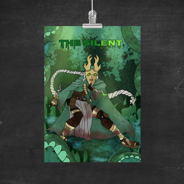 The Silent - Slay the spire. Poster