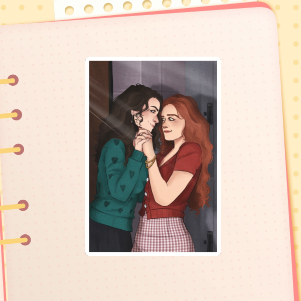 Allison & Lydia || Glossy Die Cut Sticker