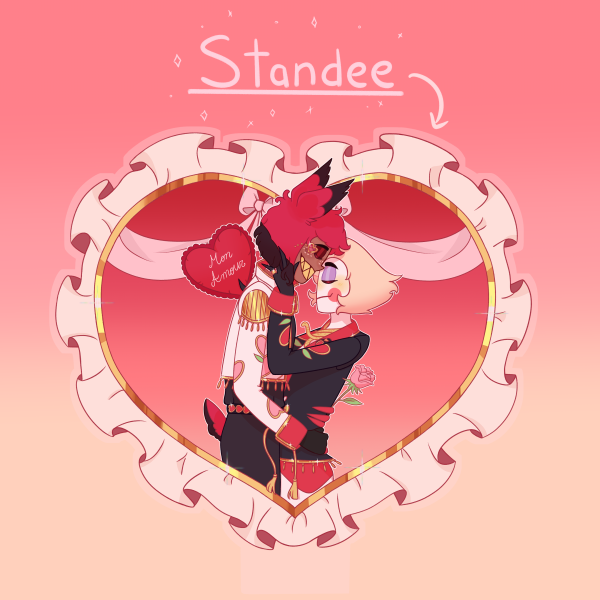 "Mon amour" Radioapple || Standee