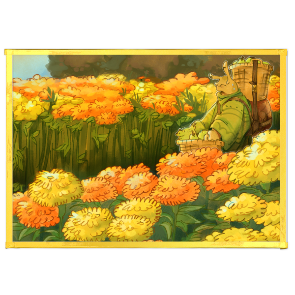 Doodle Carrying Pearbears! Print