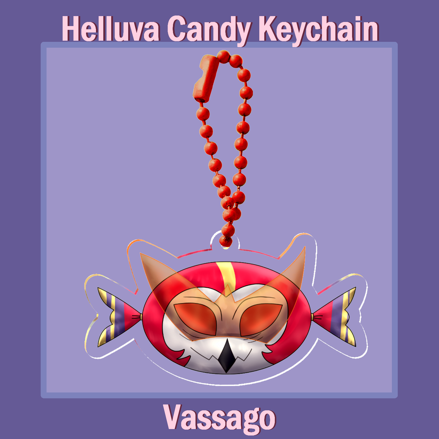 Candy vassago keychain