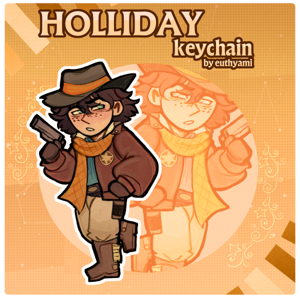 Holliday Deadlock | Acrylic Keychain