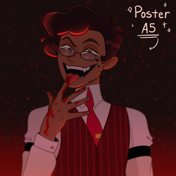 Human Alastor || Poster A5