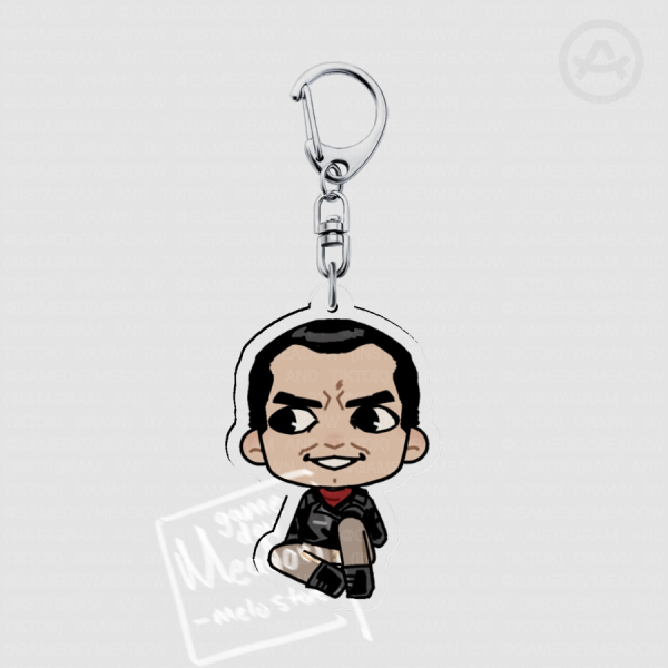 Negan The Walking Dead (Comics) - Chibi Acrylic Keychain