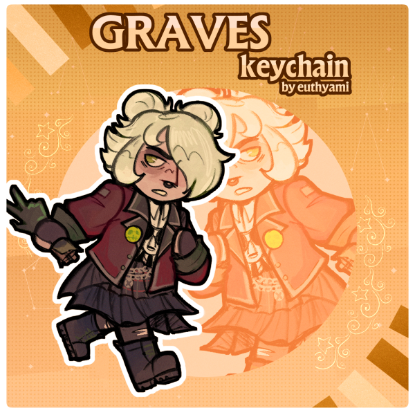 Graves Deadlock | Acrylic Keychain