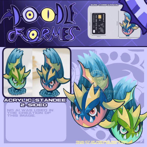 Pirahna Carver (2 Sided Standee)