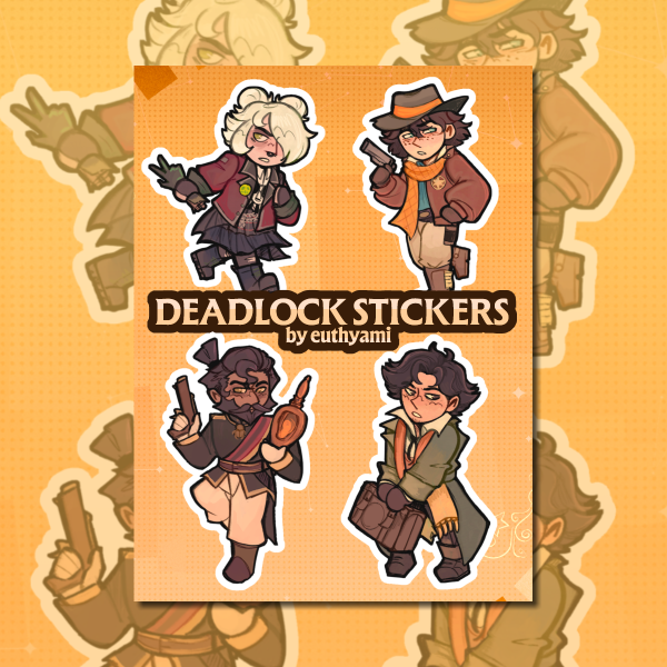 Deadlock Wave Two | Stickers Sheet