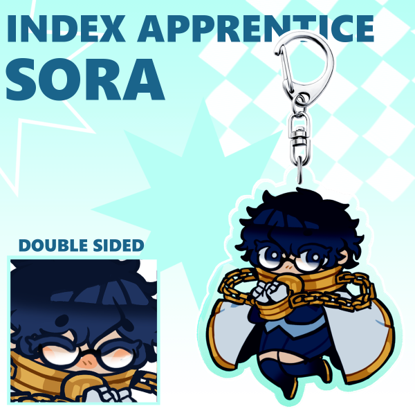 Limbus Company - Index Apprentice Sora Acrylic Keychain