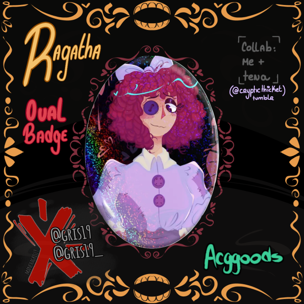 [Oval Badge] RAGATHA (collab me and tena)