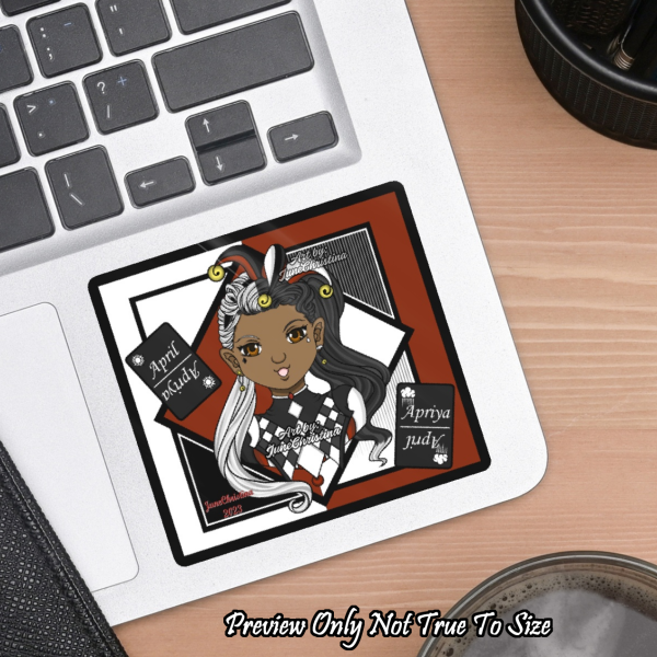 Apriya Showers: Squared Sticker