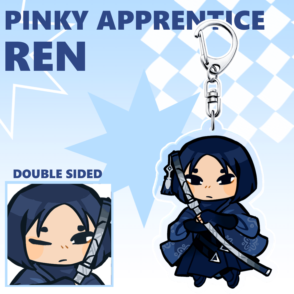 Limbus Company - Pinky Apprentice Ren Acrylic Keychain