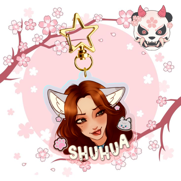 🌸 SHUHUA I-dle Keychain