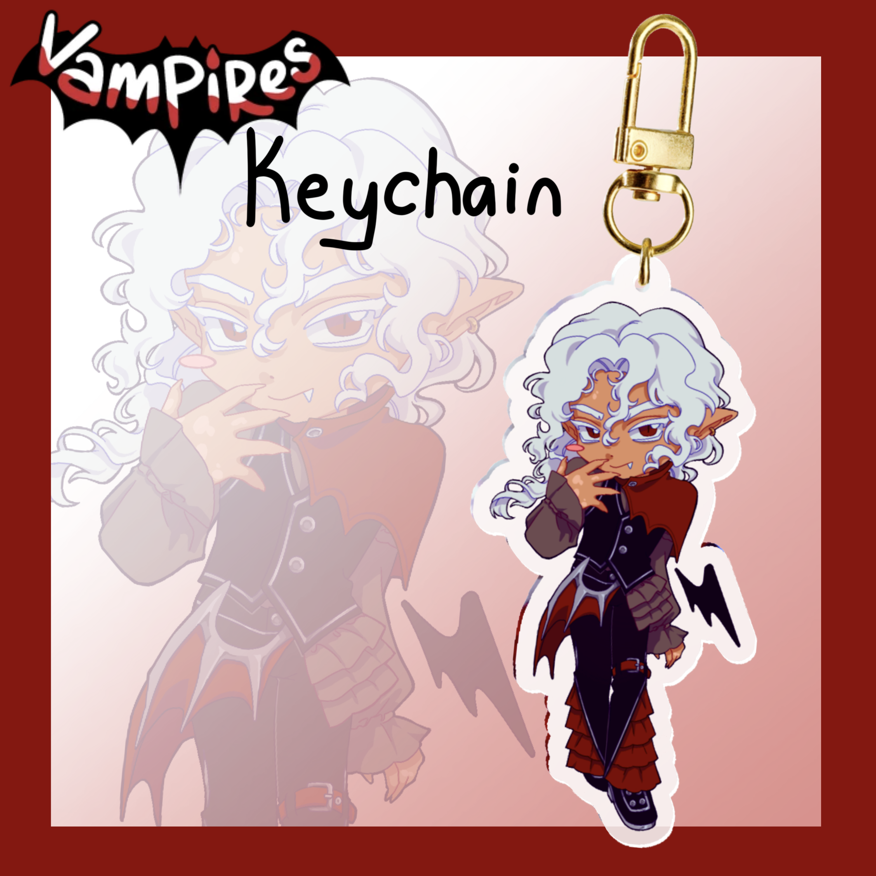 VSMP Vampire Owen Keychain