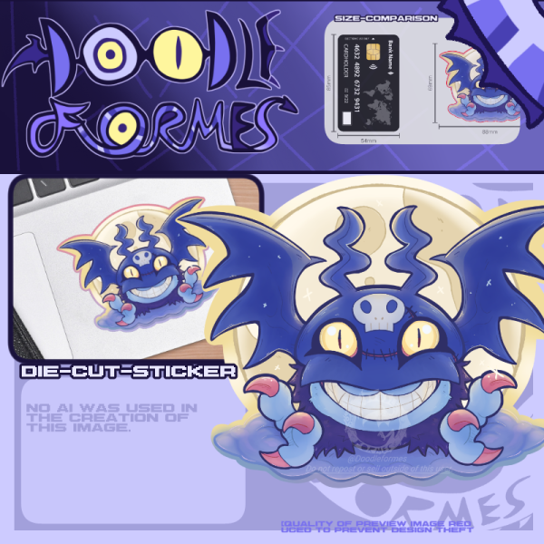 Demi Devi (Diecut Sticker)