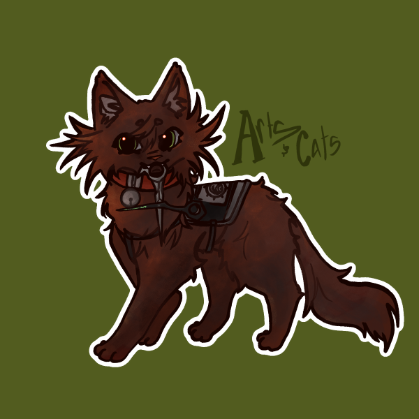 Cat Riyo Sticker (UPDATED DESIGN)