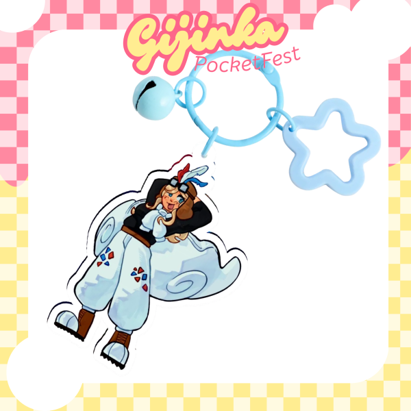 Togekiss gijinka acrylic keychain