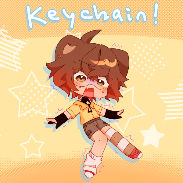 Teddy Dangling Keychain