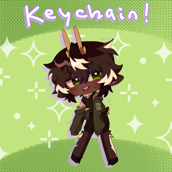 Chiffon Dangling Keychain