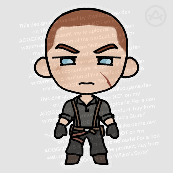 Jake Muller Resident Evil 6 ‘Chibi-er Chibi’ Sticker