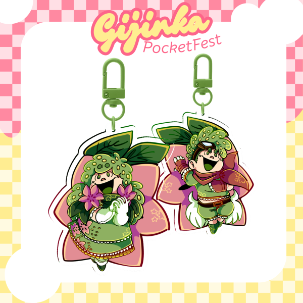 Shaymin Keychain
