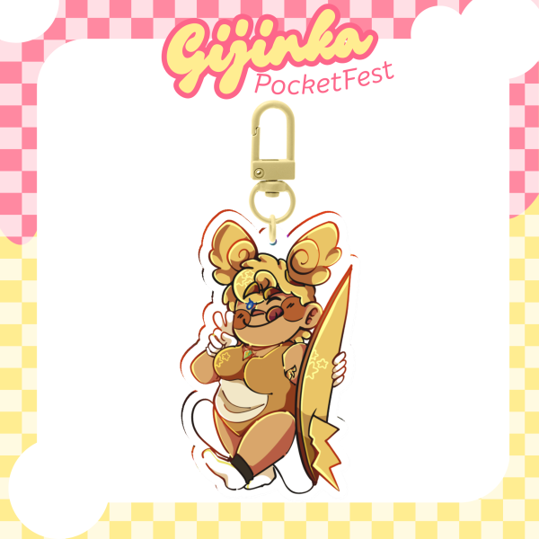 Alolan Raichu Keychain