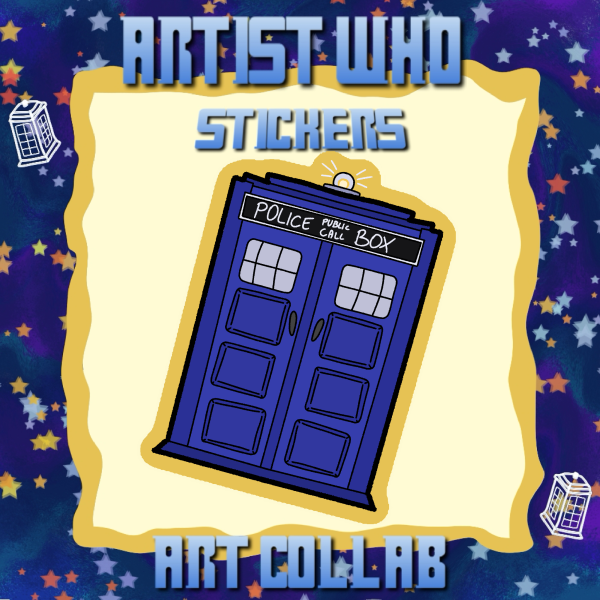 Tardis Sticker