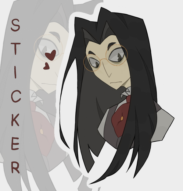 Sir Pentious Sticker
