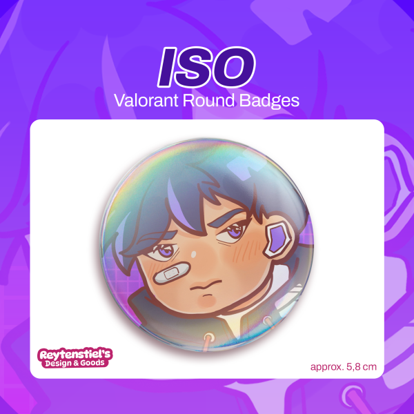 ISO - Valorant Button Pins
