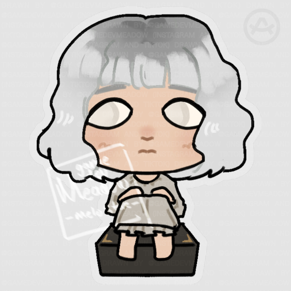 Emily Resident Evil Requiem RE9 - Chibi Sticker