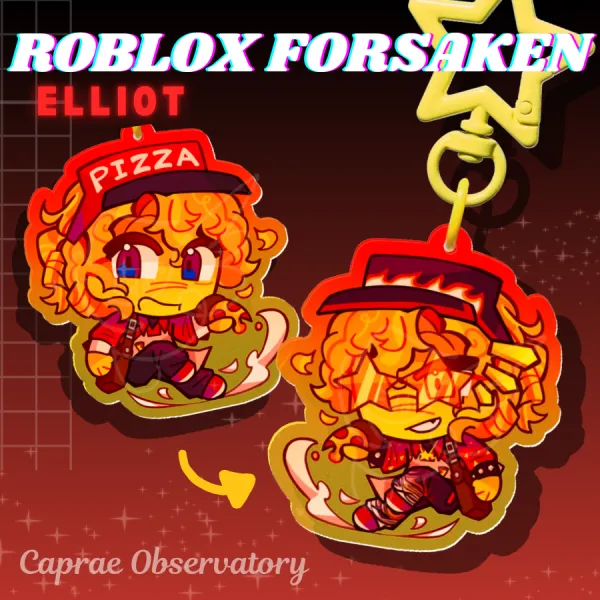 Elliot - [Forsaken] Acrylic Keychain