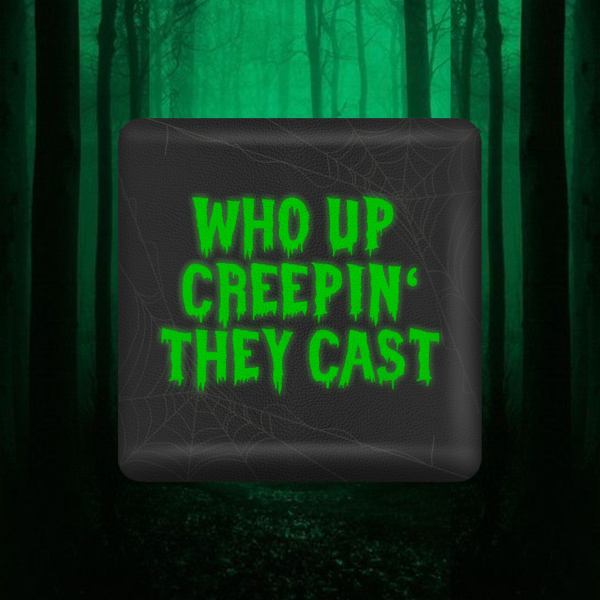 CreepCast Rectangular PU Badges - 2.28"(58mm)