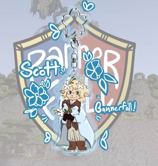 Scott Bannerfall Acrylic Keychain