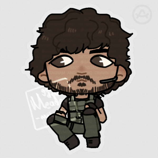 Carlos Oliveira Resident Evil 3 Remake - Chibi Sticker